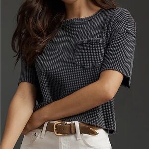 (Pilcro) Tee Pilcro Easy V-Neck Tee Anthropologie